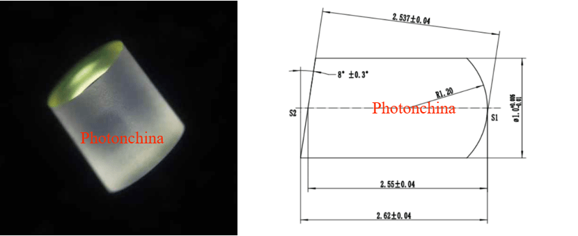C-lens drawing and specification